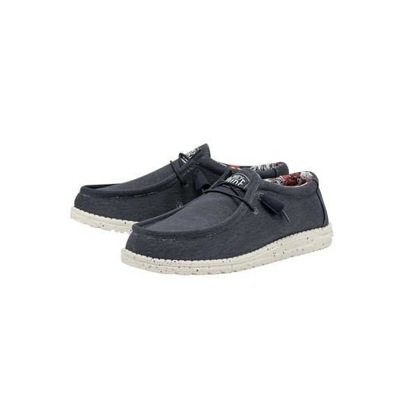 New Size 11 - Brand New Hey Dude Men's Wally Stretch Blue  | Men's Loafers - Picture 1 of 6